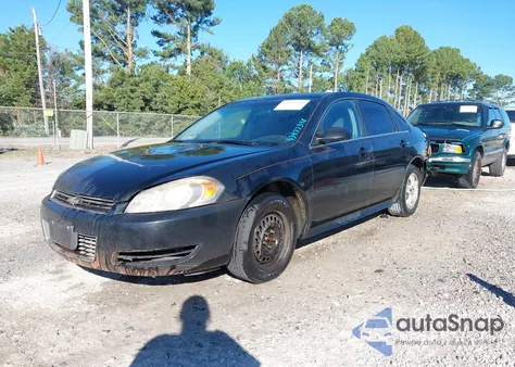 2011 Chevrolet Impala Ls из США, поврежденный, VIN 2G1WF5EK4B1159040